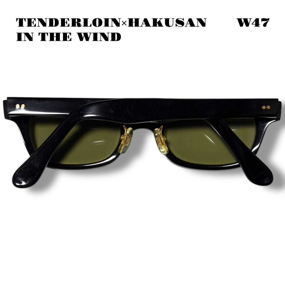 人気品 TENDERLOIN HAKUSAN テンダーロイン 白山眼鏡店 IN THE WIND