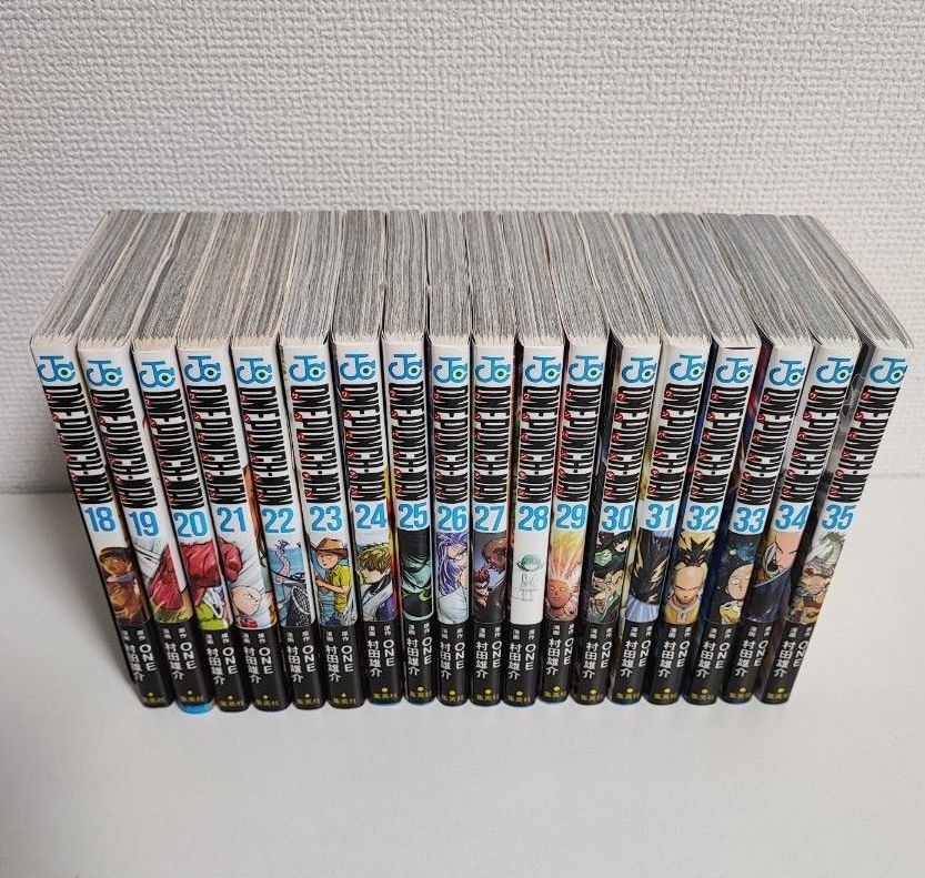 全巻初版 帯・ジャンパラ付】ワンパンマン 1〜35巻(最新巻)+ヒーロー