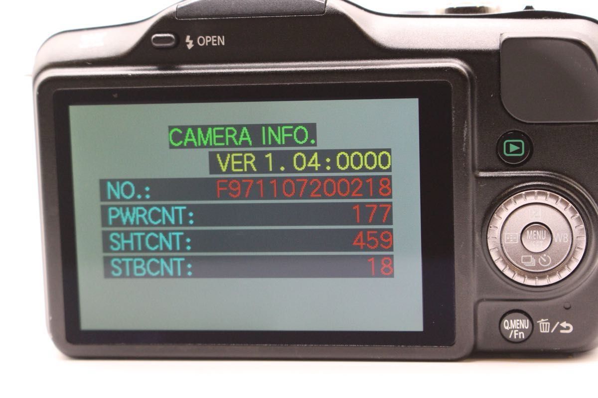 最終値下 ショット数459回未使用級 LUMIX DMC-GF3 レンズキット