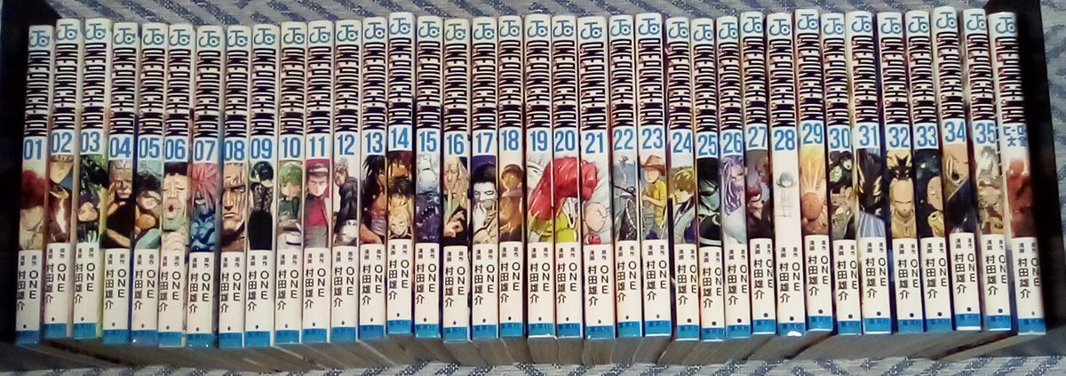 ワンパンマン 全35巻＋ヒーロー大全 ONE 村田雄介｜Yahoo!フリマ（旧