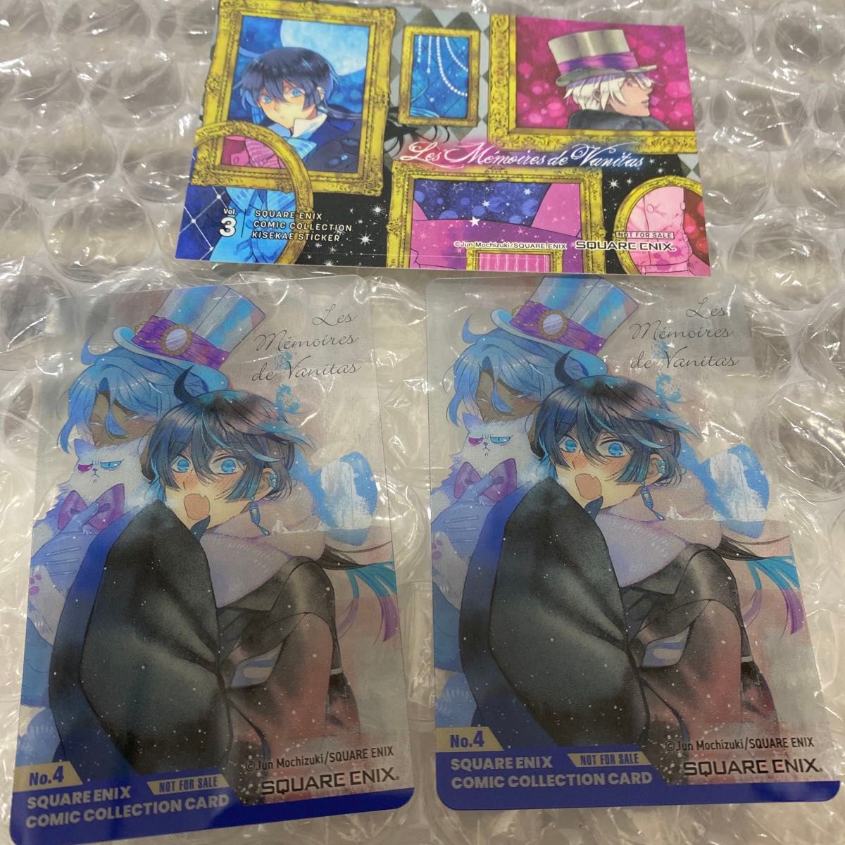 コミッパ ヴァニタスの手記 クリアカード ステッカー セット バラ売り