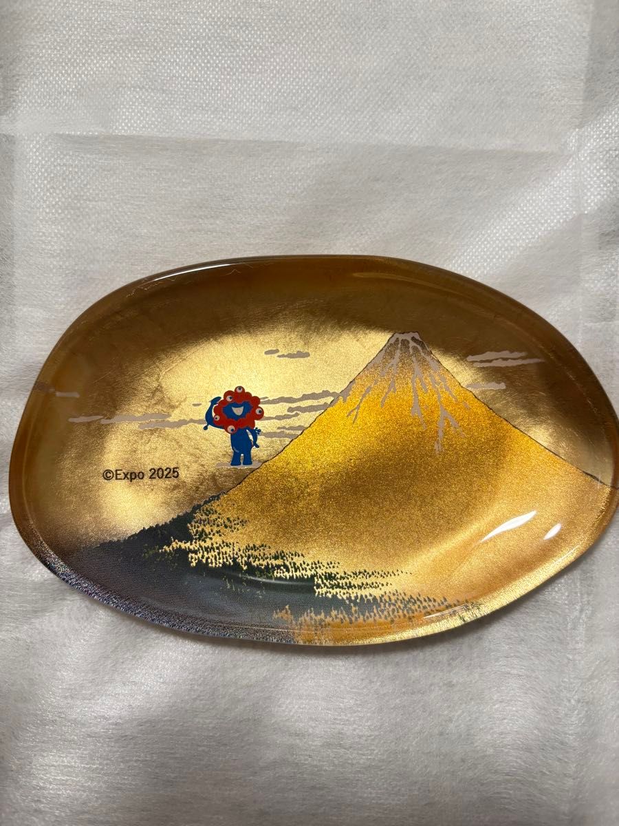 大阪関西万博 ミャクミャク 箔一 ガラストレー 葛飾北斎 神奈川沖浪裏