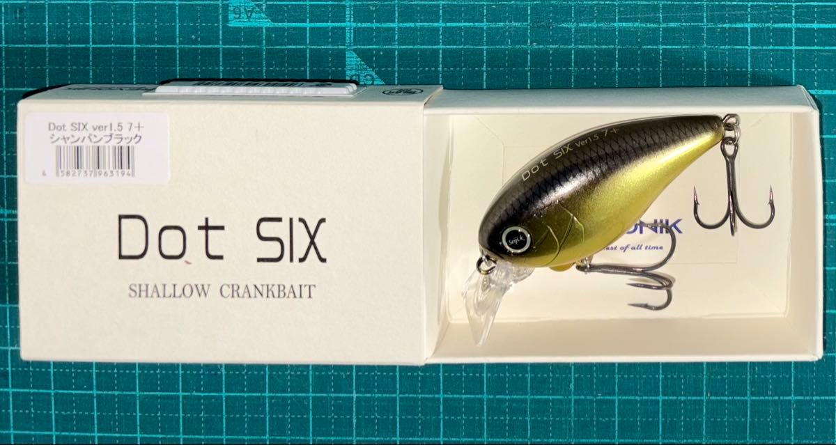 レヴォニック ドットシックス ver1 5 7+ #シャンパンブラック REVONIK