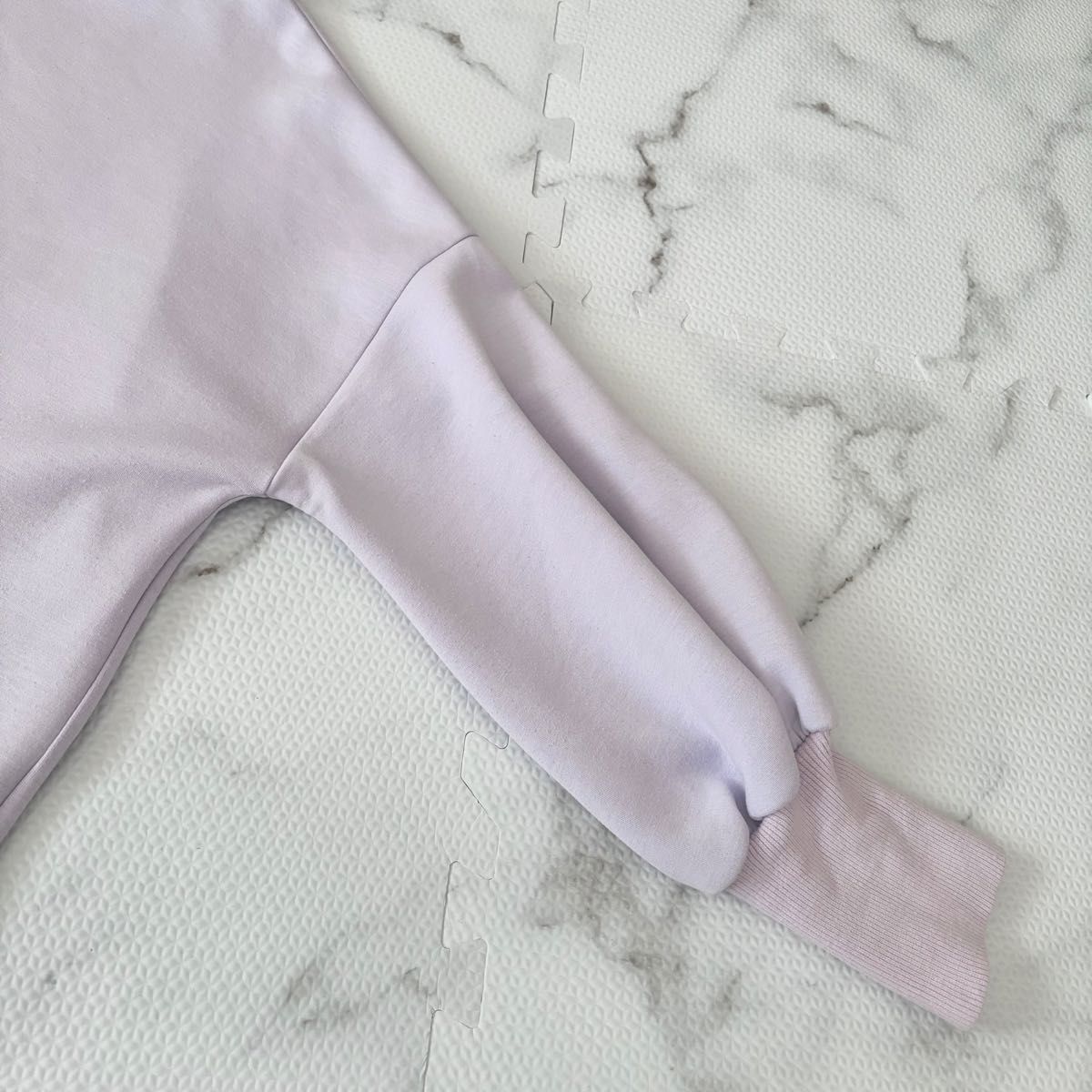 BEARDSLEY ダンボールパフトレーナー ラベンダー ビアズリー 洗える