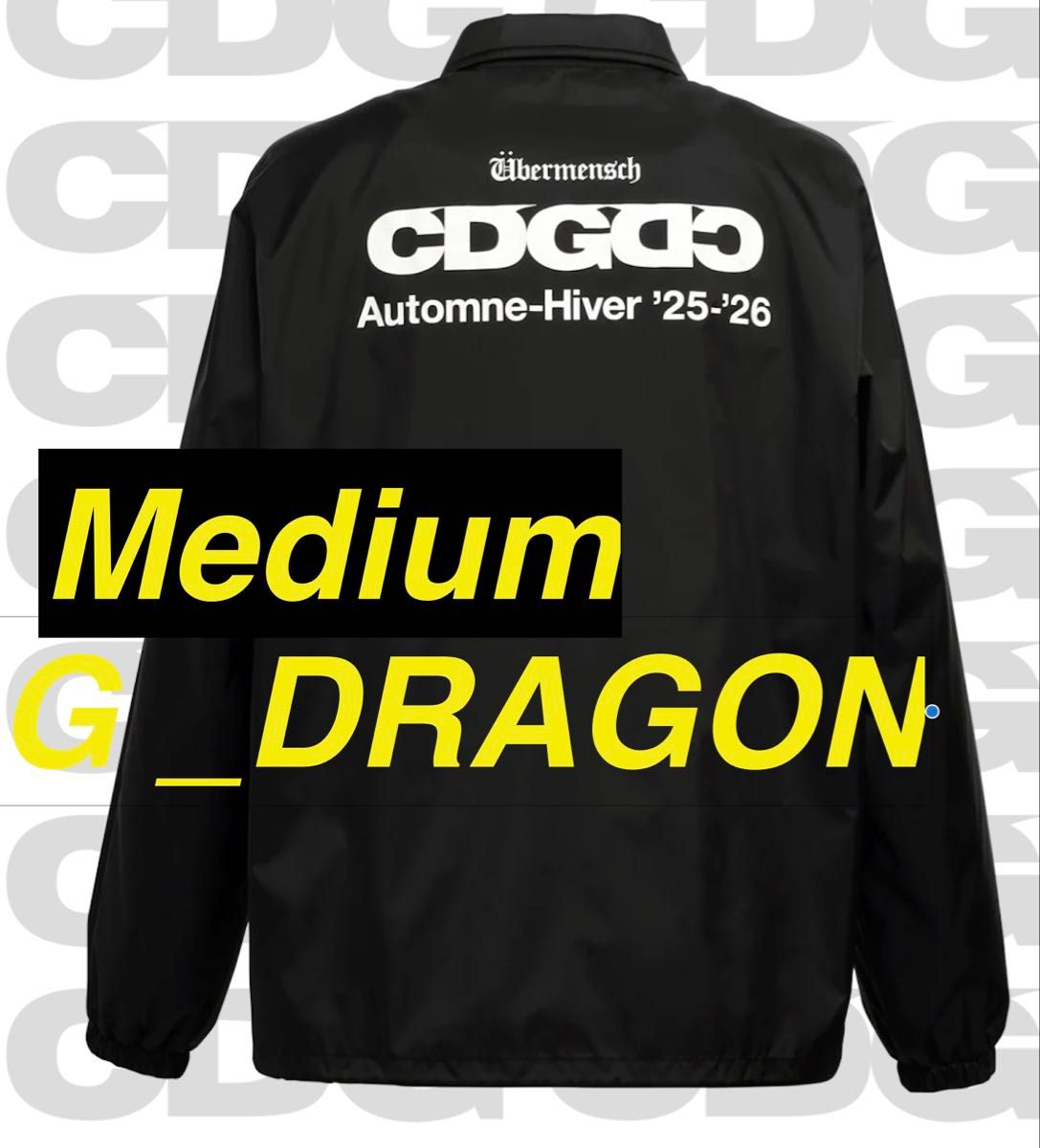 CDG G-DRAGON bermensch クラシック コーチ ジャケット｜Yahoo!フリマ