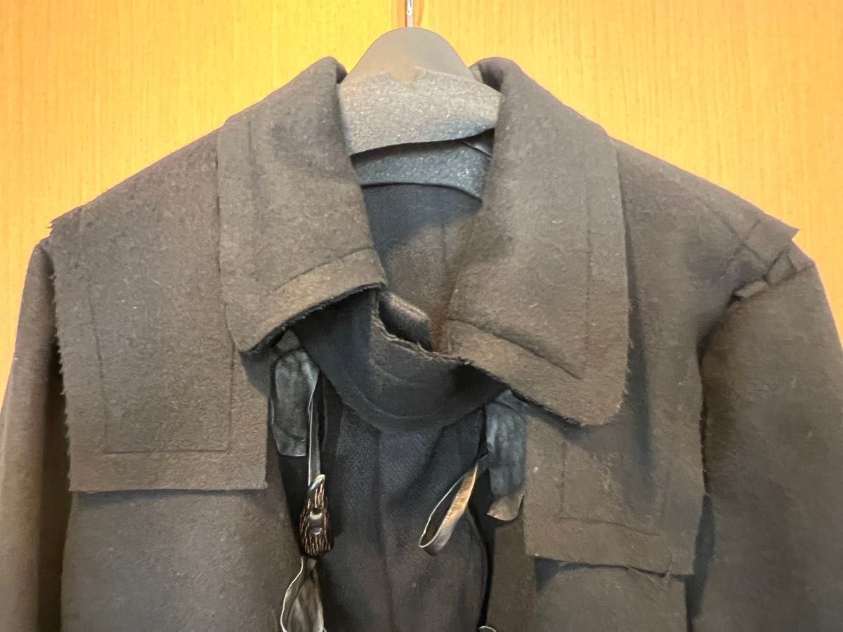 UNDERCOVER アーカイブ ダッフルコート ロング 黒 サイズ2 ワンオフ