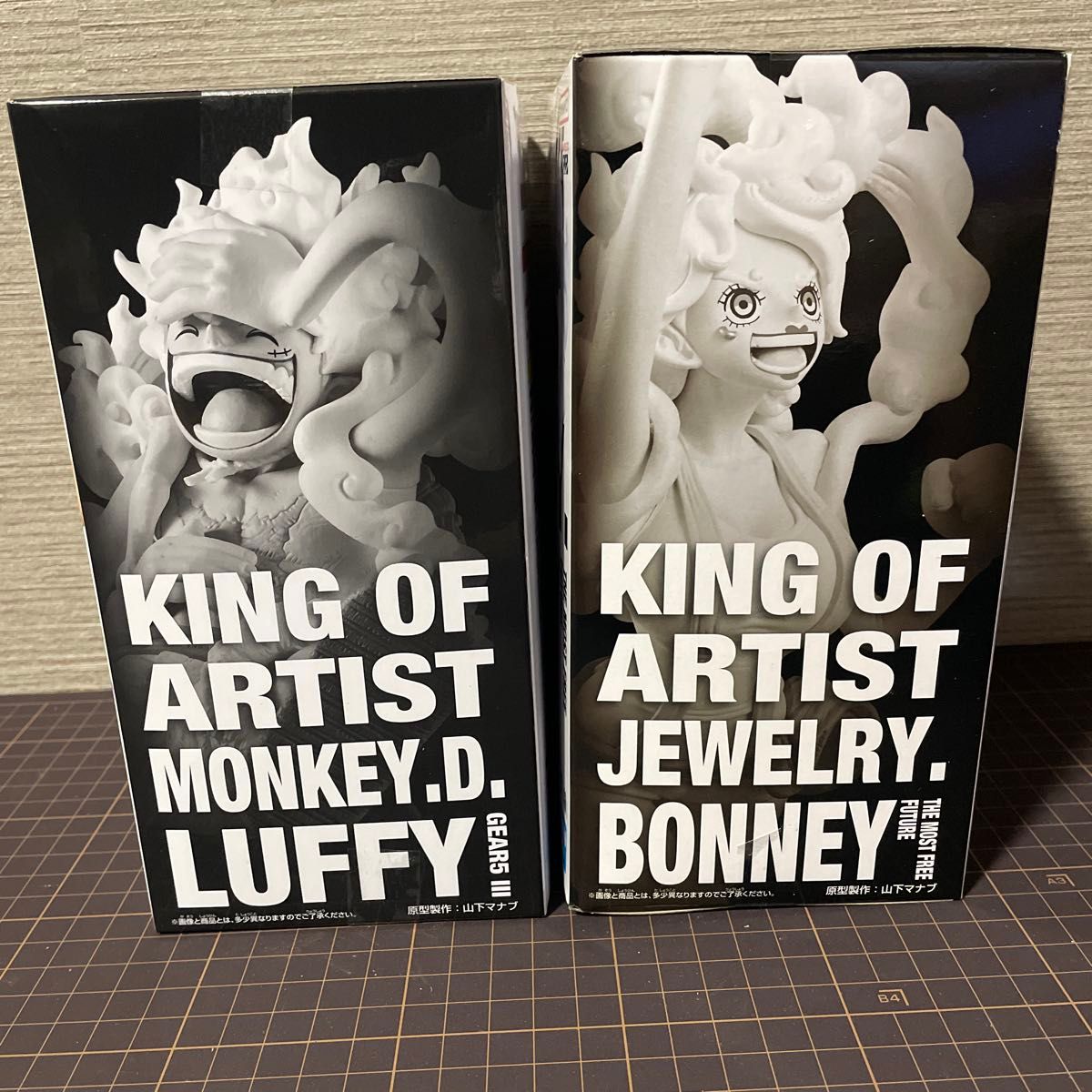 ワンピース KING OF ARTIST ルフィ ボニー フィギュア セット ニカ