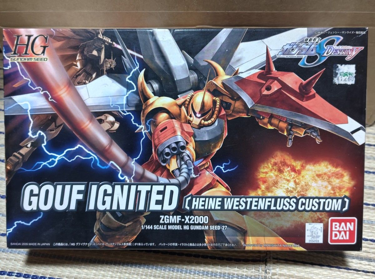 HG ガンプラ グフイグナイテッド ハイネ・ヴェステンフルス専用機