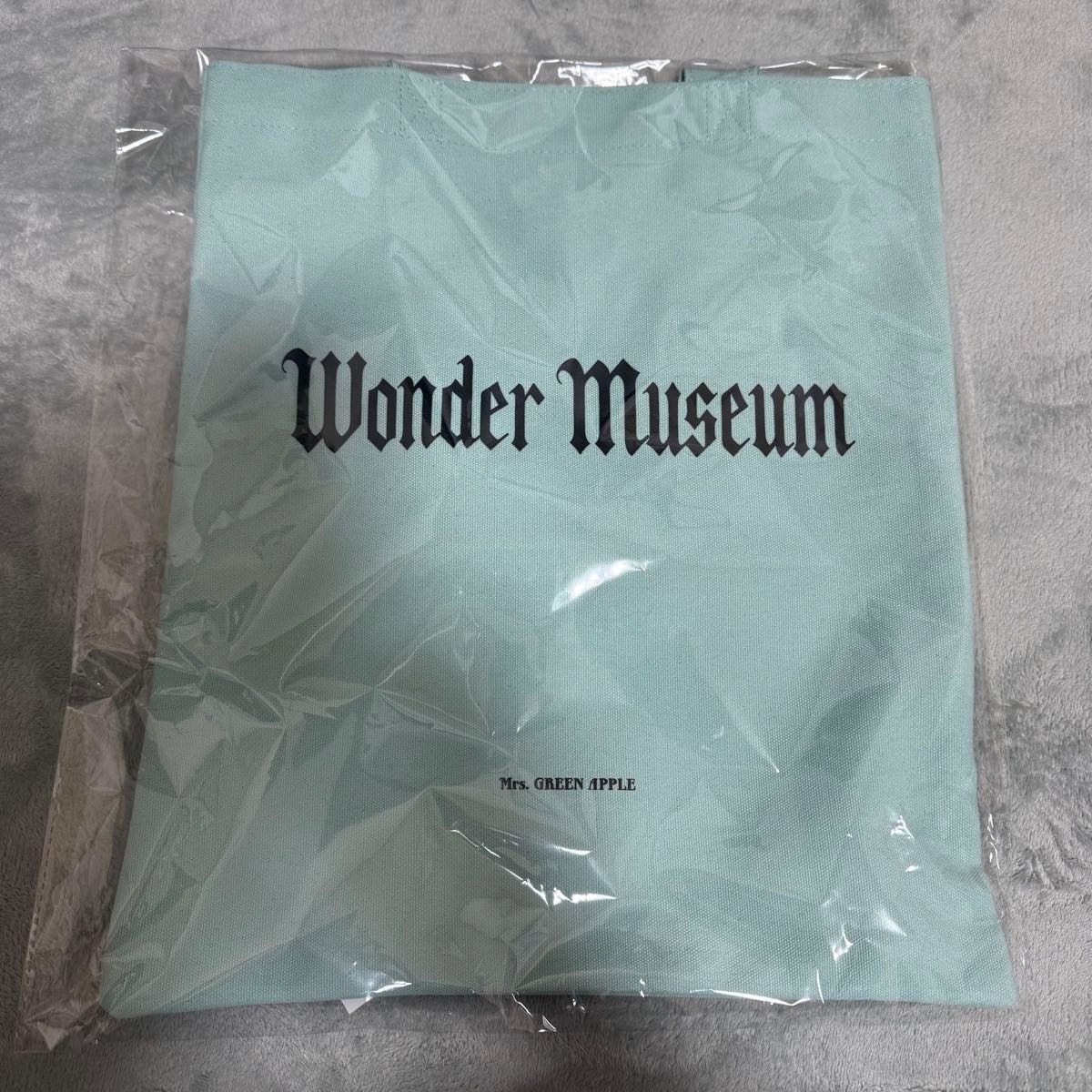 ミセスグリーンアップル Wonder Museum トートバッグ 東京限定 水色