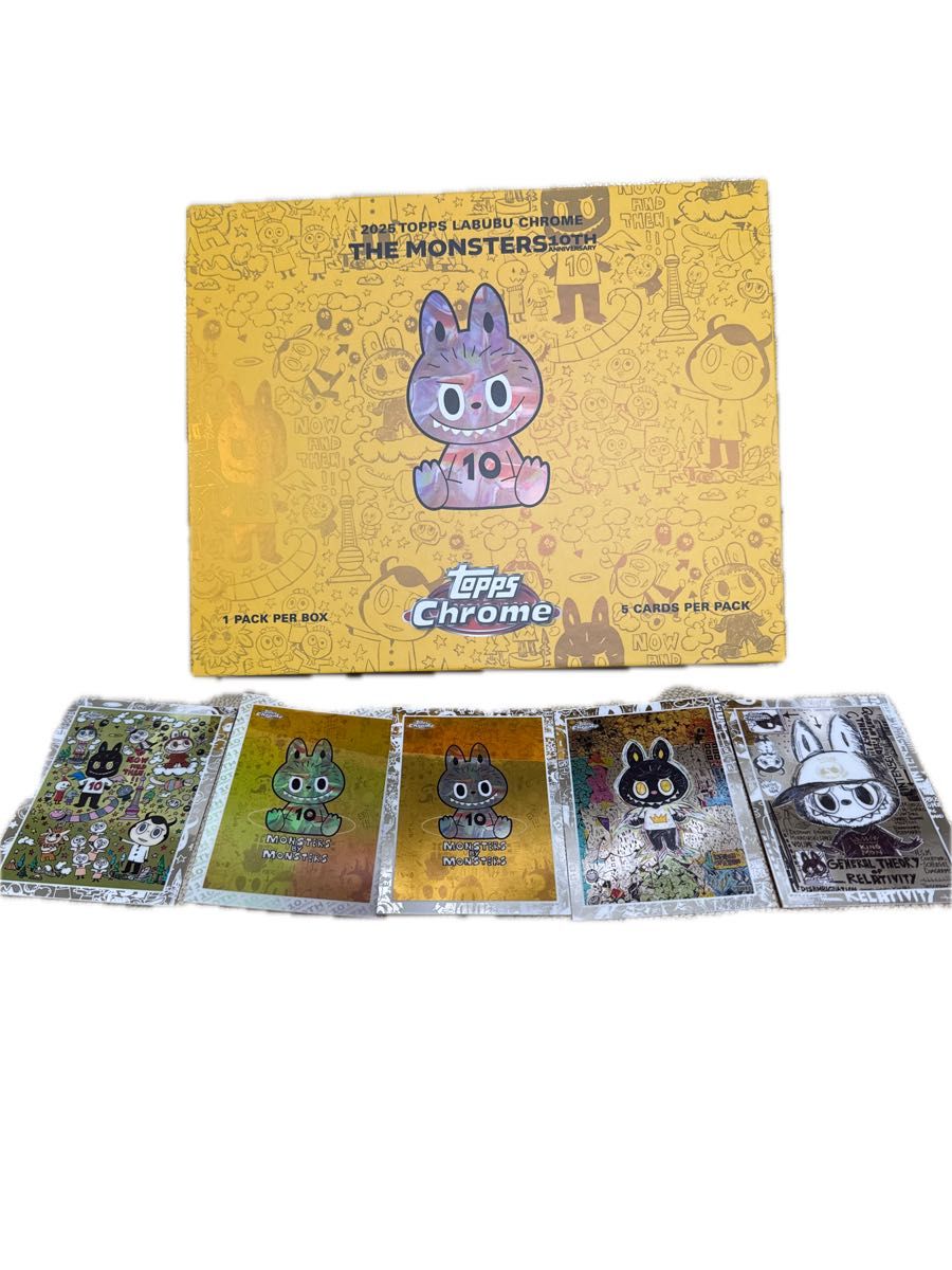 Topps Chrome The Monsters Series 2箱セット Topps Chrome The