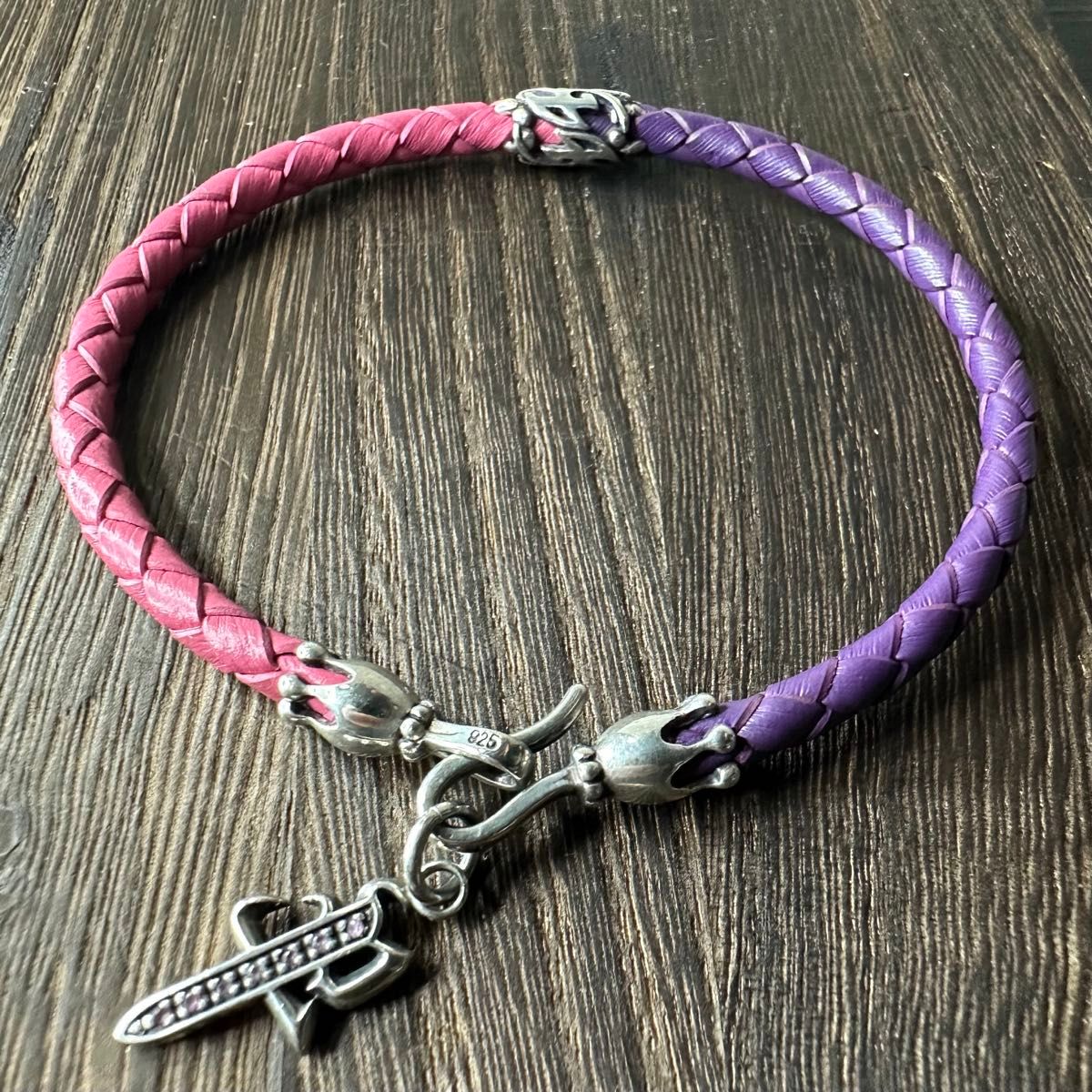 Personal Jesus khマーク×PJダガーレザーブレスレット 氷室京介