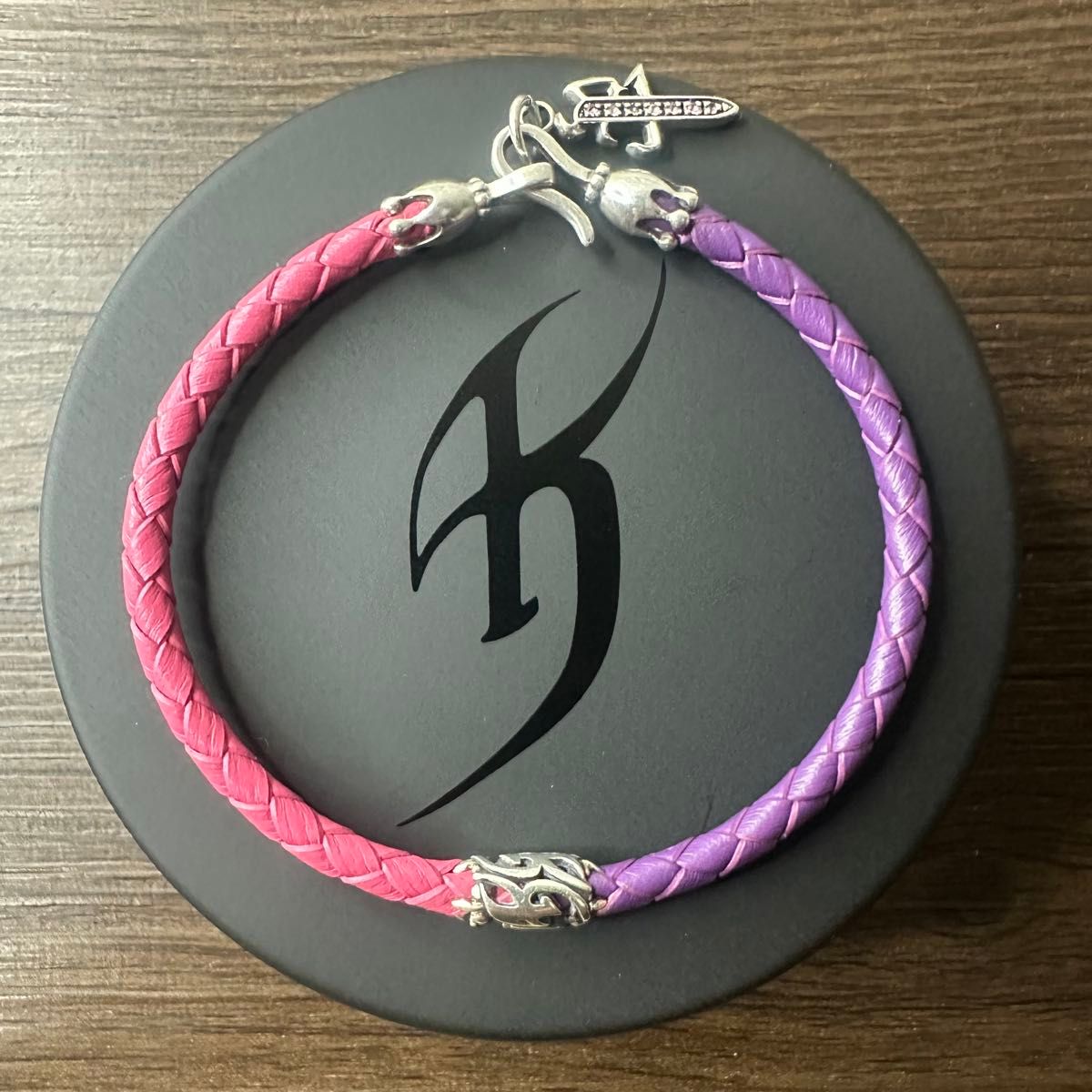 Personal Jesus khマーク×PJダガーレザーブレスレット 氷室京介