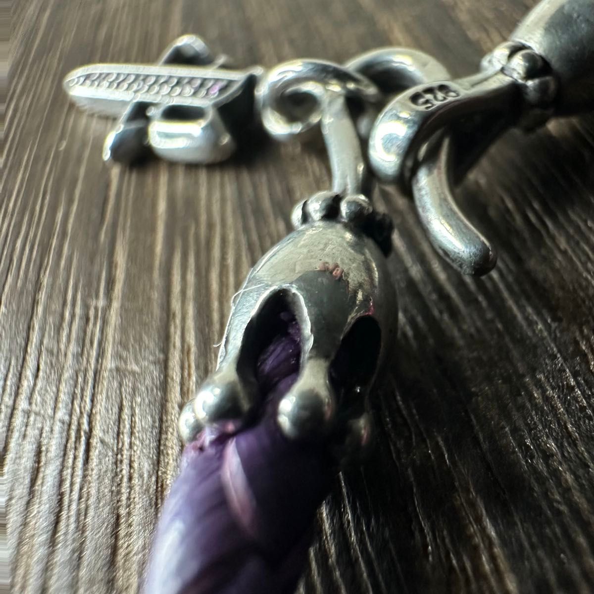 Personal Jesus khマーク×PJダガーレザーブレスレット 氷室京介