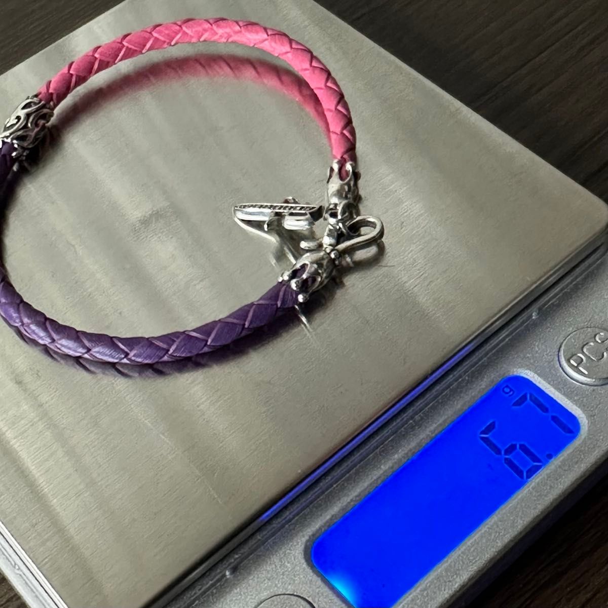 Personal Jesus khマーク×PJダガーレザーブレスレット 氷室京介