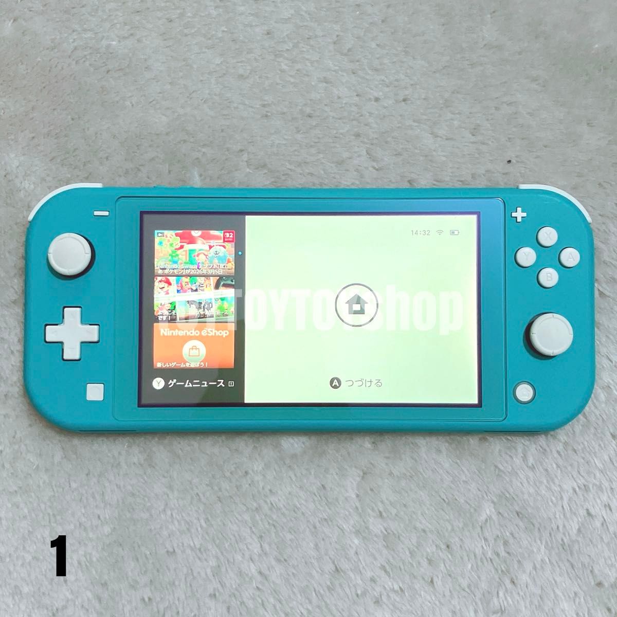 美品】Nintendo Switch Lite ニンテンドースイッチライト ターコイズ