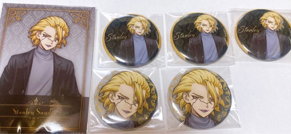 Dr STONE スタンリー ジャンプフェスタ THEキャラ 缶バッジ 特典
