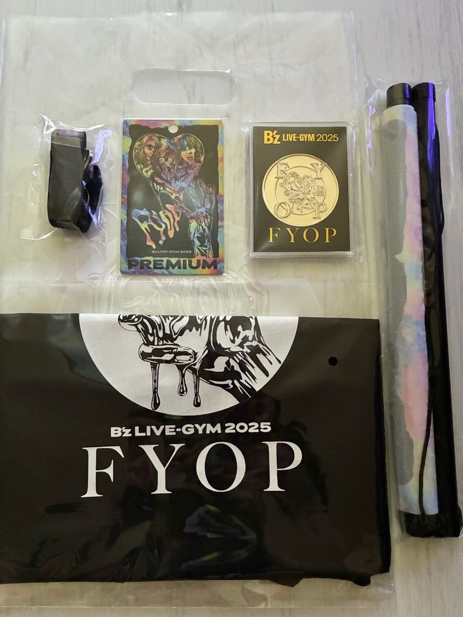B'z LIVE-GYM 2025 FYOP Premium席 限定グッズセット｜Yahoo!フリマ