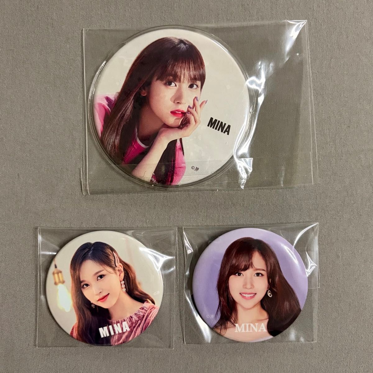 TWICE ミナ MINA 缶バッジ 3点セット｜Yahoo!フリマ（旧PayPayフリマ）