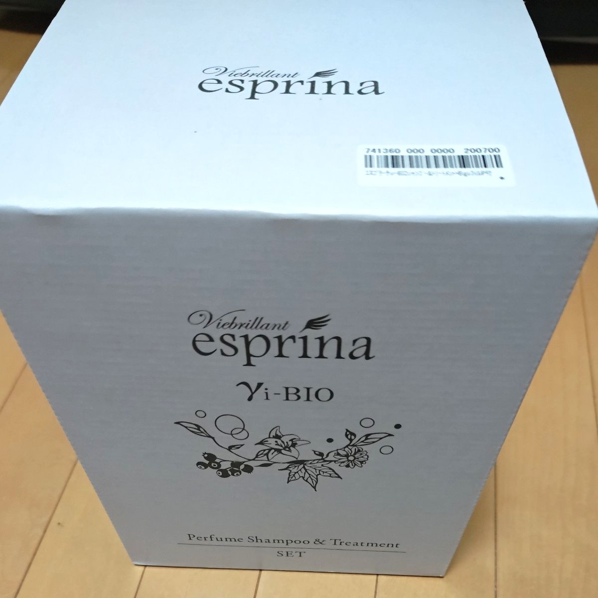 エスプリーナvi-BIOシャンプー＆トリートメントレフィル+P付 セット 未