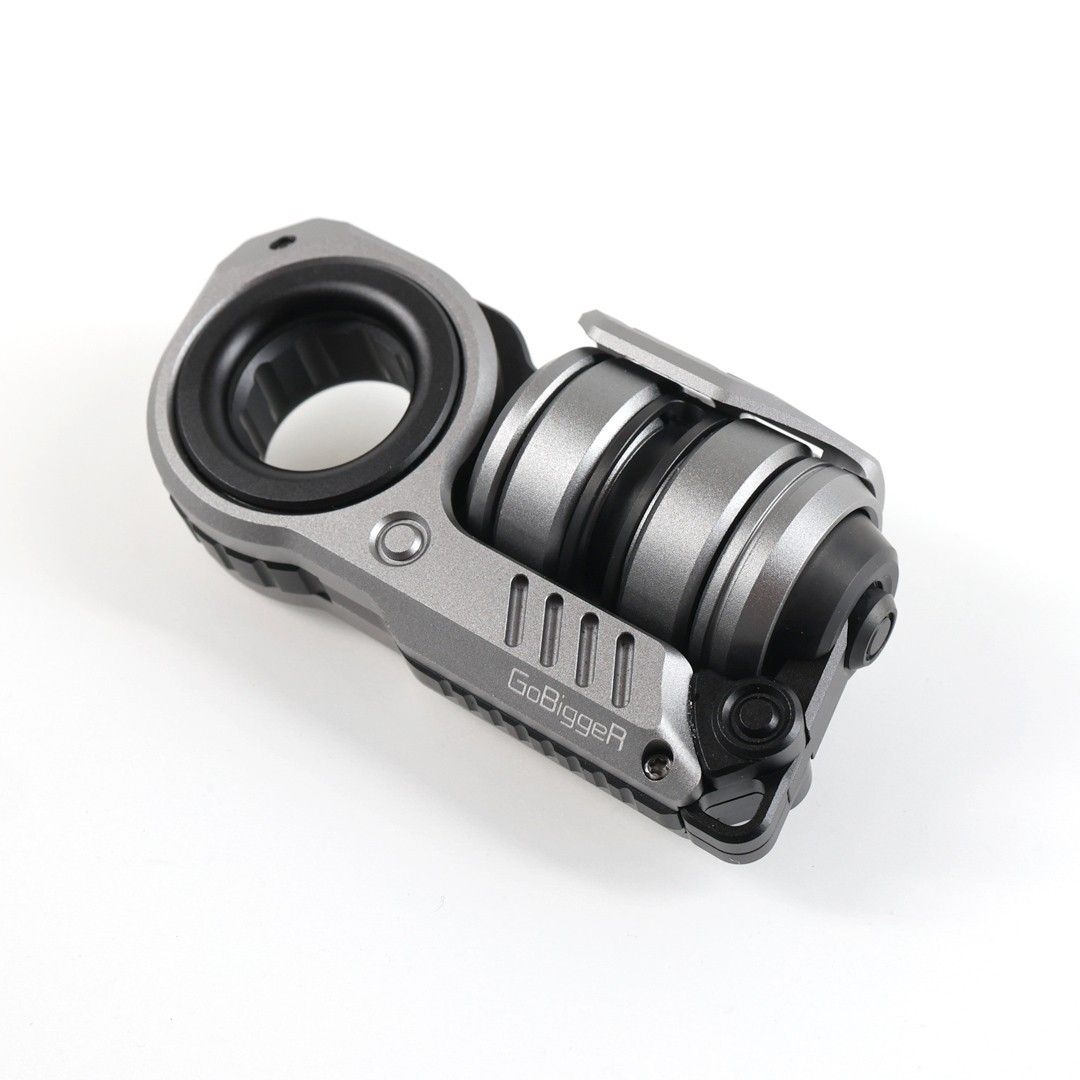 新品 GoBiggeR Sinian アルミシルバー フィジェットトイ EDC｜Yahoo