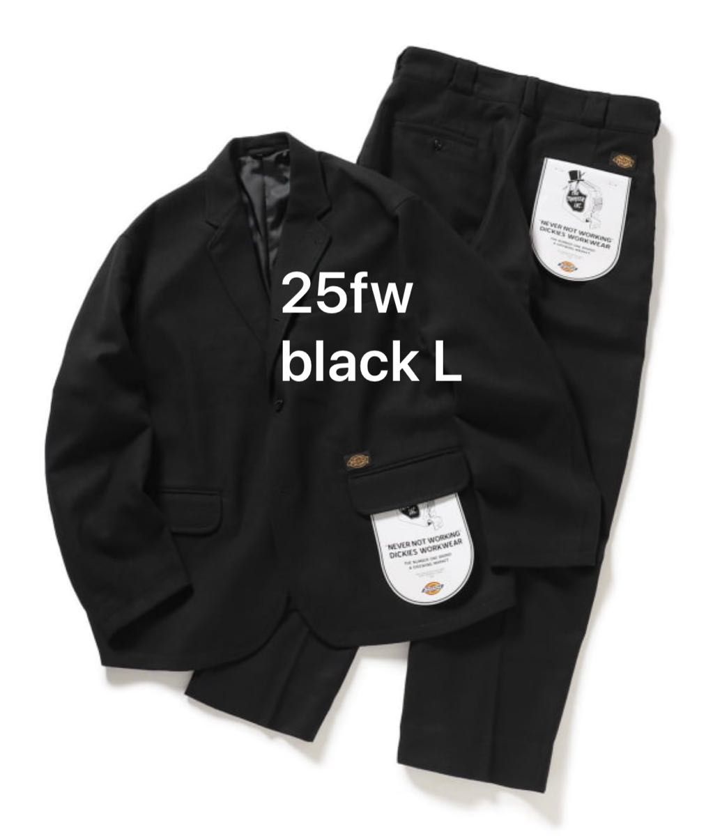 Dickies TRIPSTER 25FW SUIT Black Tweed ブラック トリップスター