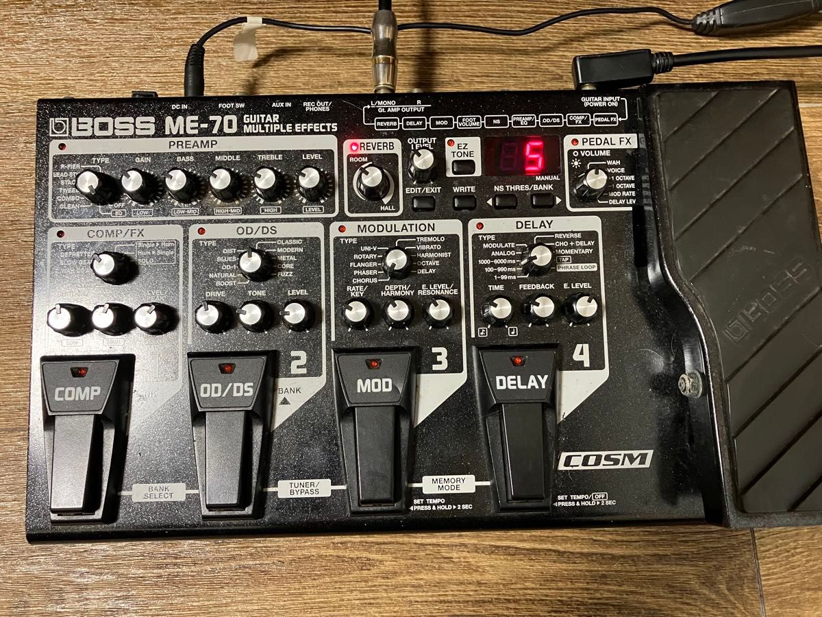 BOSS ME-70 GUITAR MULTIPLE EFFECTS マルチエフェクター｜Yahoo