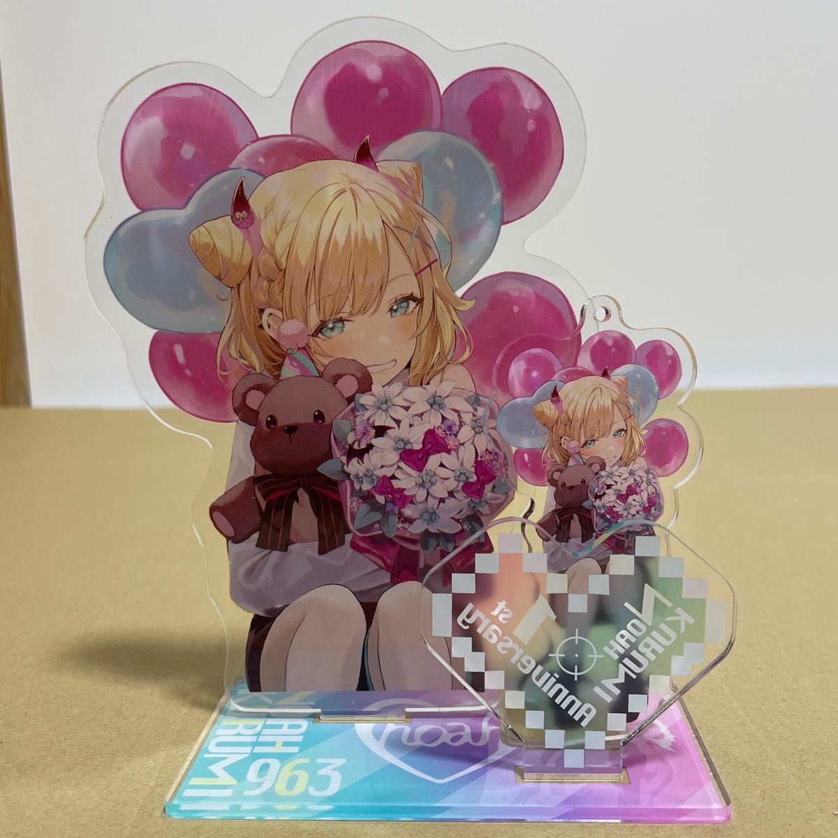 ぶいすぽっ 胡桃のあ 一周年記念 アクリルスタンド&キーホルダー