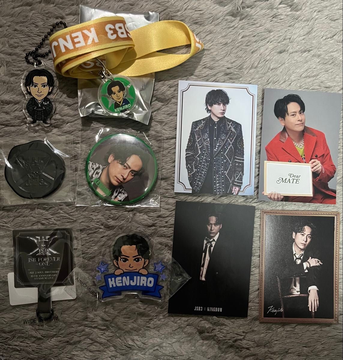 三代目JSB RYUJI KINGDOMガチャガチャレアクッション おまけ付き