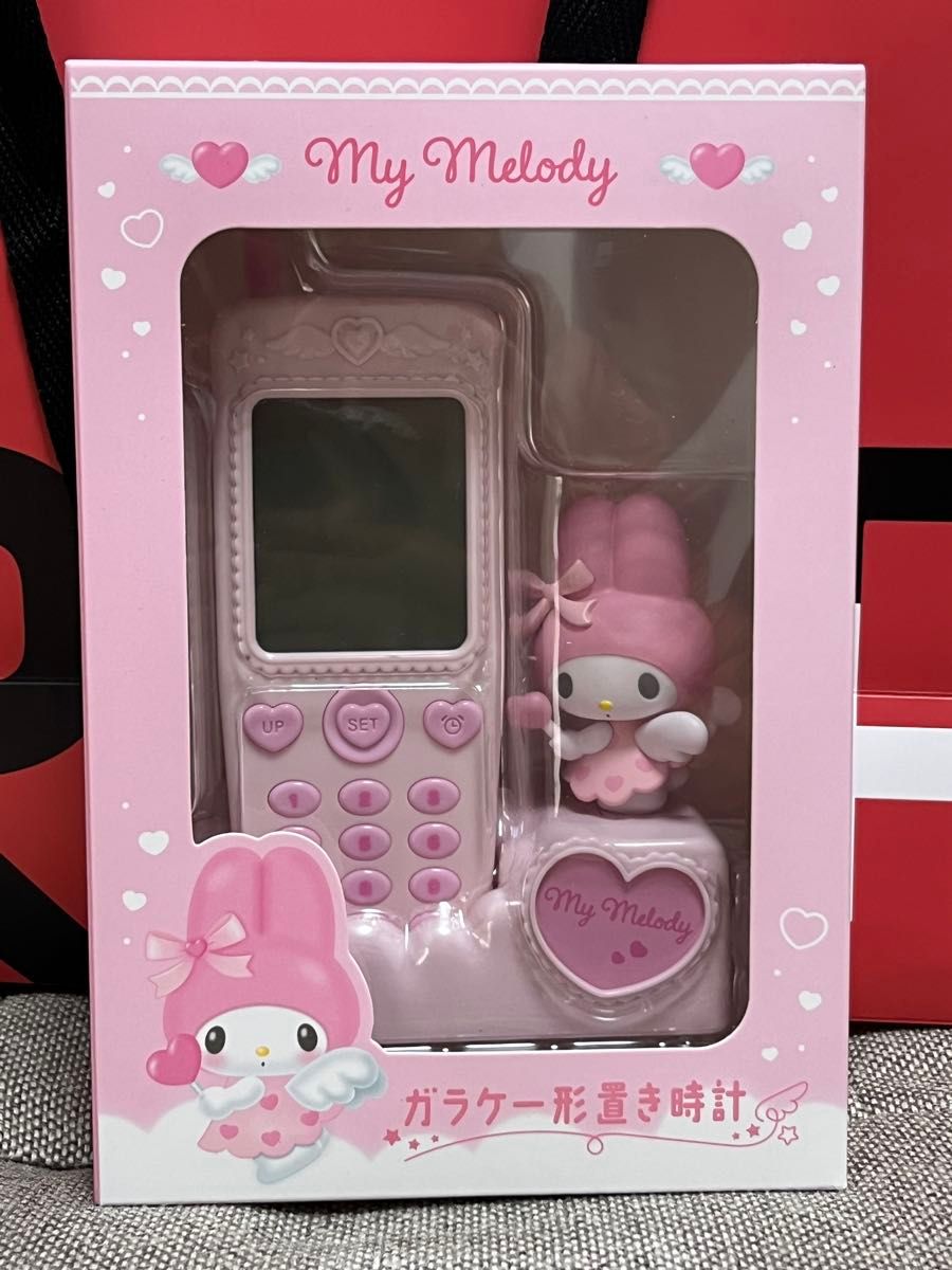 マイメロディ ガラケー形置き時計 サンリオ 新品未使用｜Yahoo!フリマ