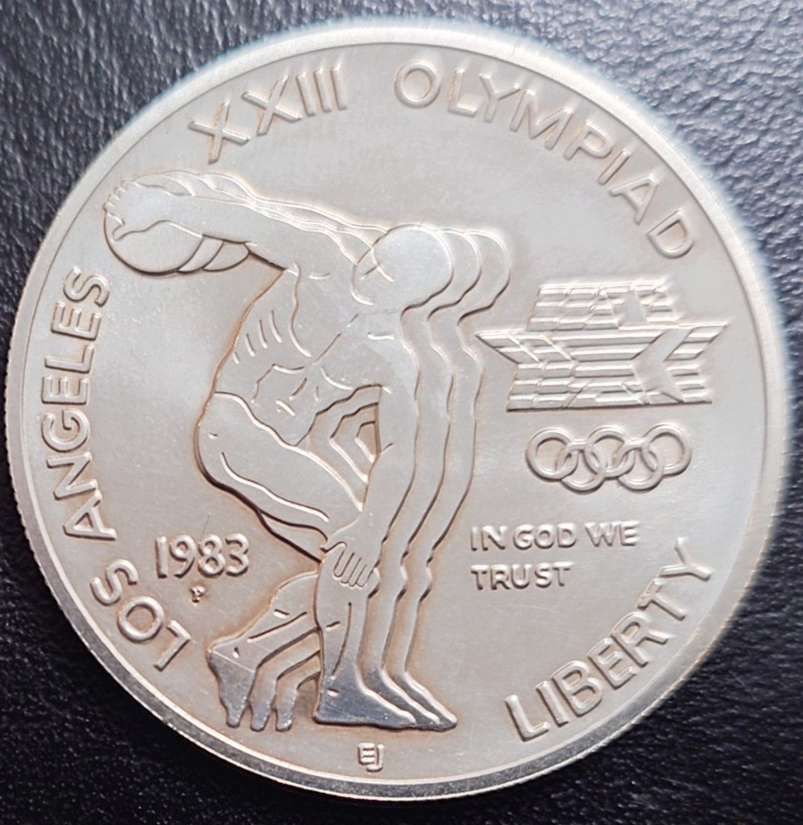 1983年 アメリカ銀貨 ロサンゼルスオリンピック記念銀貨 silver900