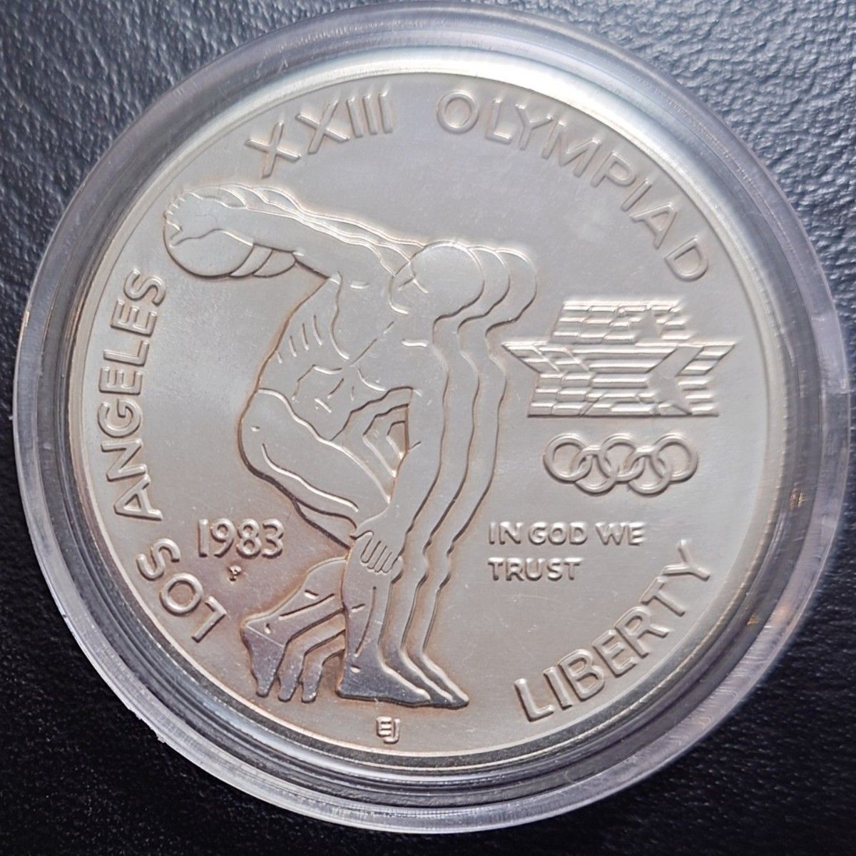 1983年 アメリカ銀貨 ロサンゼルスオリンピック記念銀貨 silver900