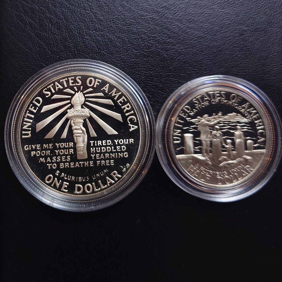 1986年 アメリカ銀貨 1ドル リバティ自由の女神記念銀貨silver900大型