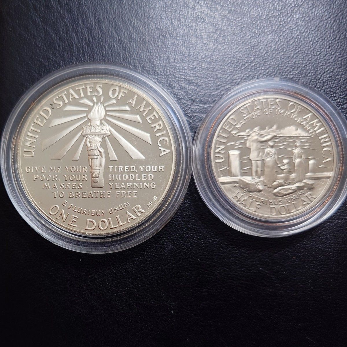 1986年 アメリカ銀貨 1ドル リバティ自由の女神記念銀貨silver900大型