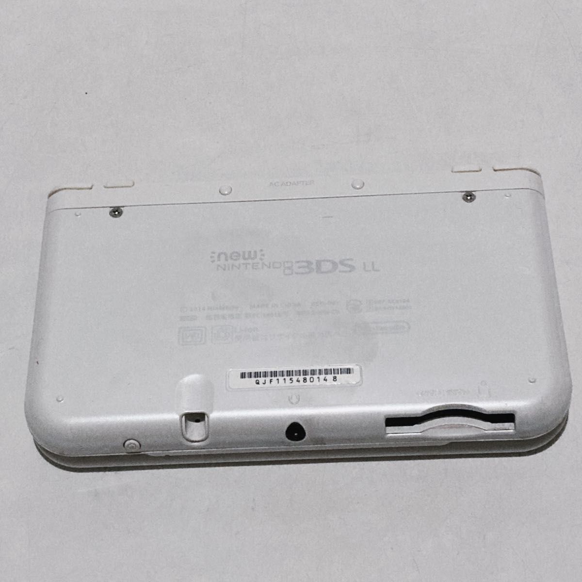 Nintendo newニンテンドー3DS LL パールホワイト 動作未確認 ジャンク