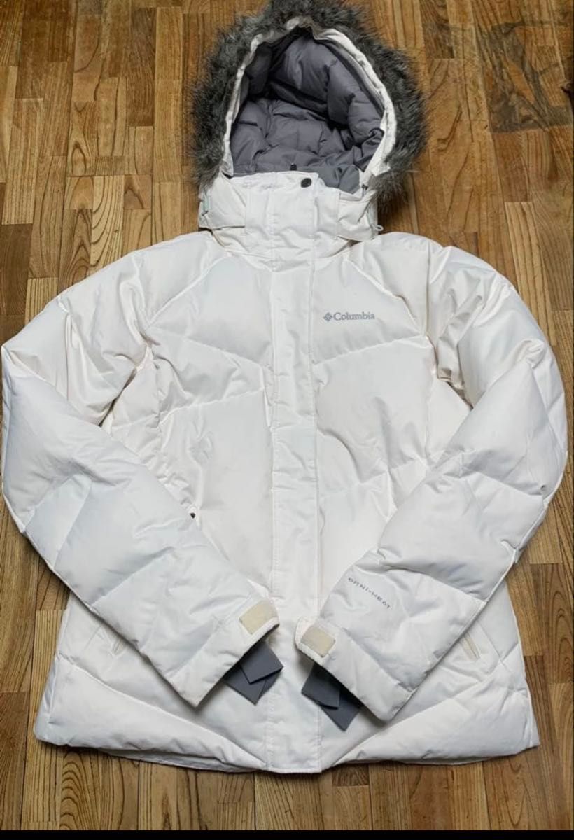 Columbia コロンビア オムニヒート ダウンジャケット ホワイト ファー