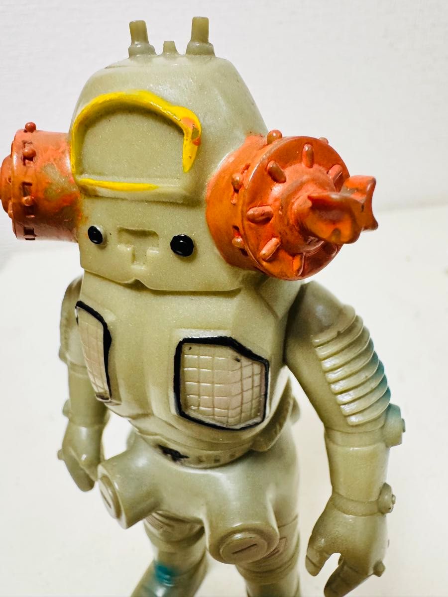 当時物 美品 ブルマァク ミドルサイズ キングジョー ソフビマルサン