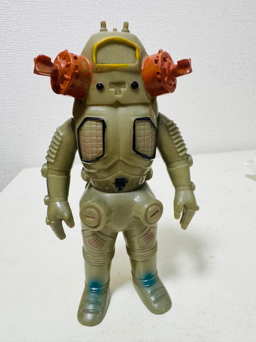 当時物 美品 ブルマァク ミドルサイズ キングジョー ソフビマルサン