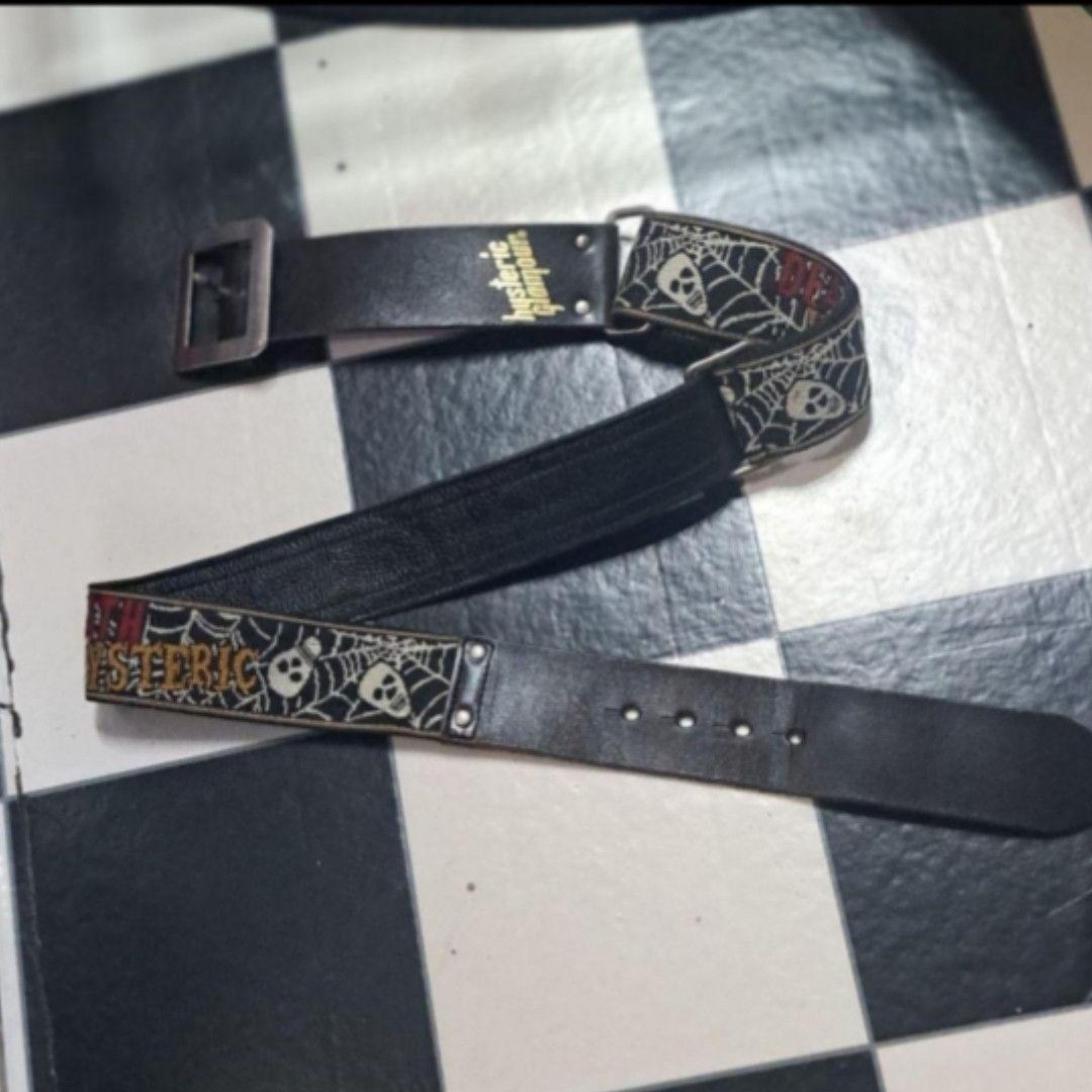 HYSTERIC GLAMOUR ヒステリックグラマー DEATH SKULL スパイダーウェブ