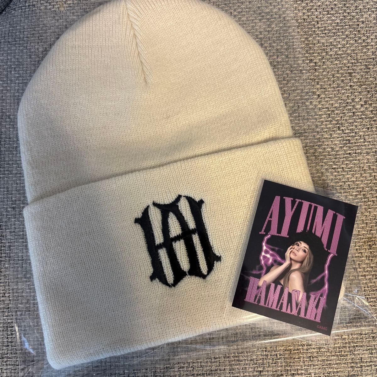 浜崎あゆみ MFC コラボ ニット帽 ビーニー｜Yahoo!フリマ（旧PayPay