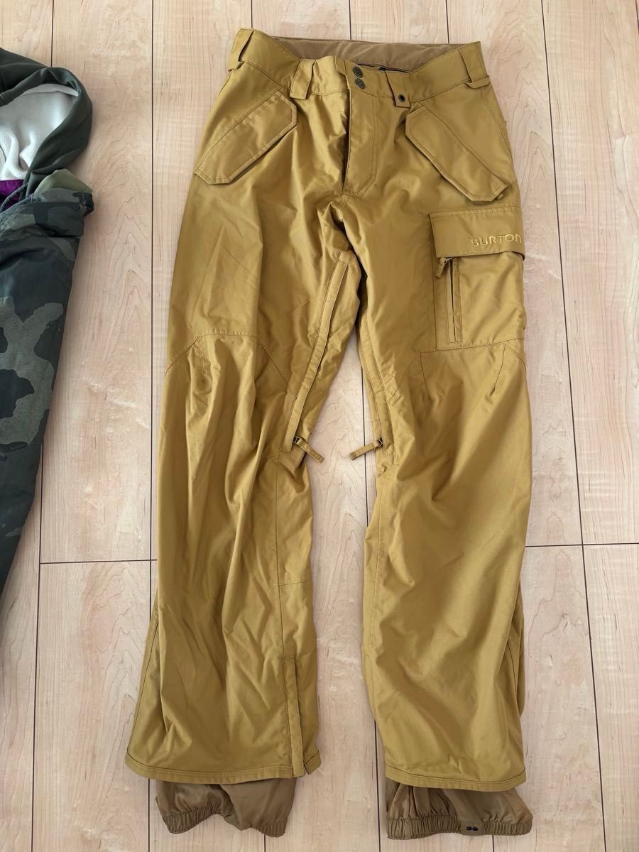 BURTON バートン スノーボードウェア 上下セットSサイズ 迷彩