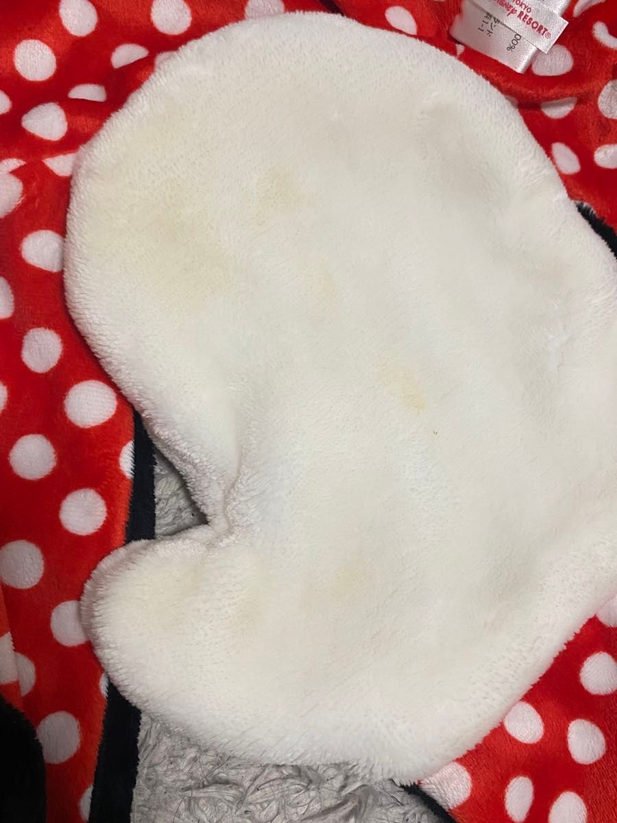 Disney ディズニー ミニー マフラー ファンキャップ 手袋 帽子 廃盤品