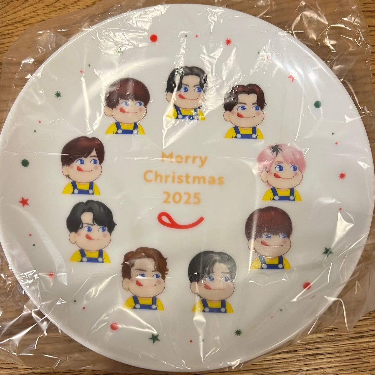 不二家 クリスマスプレート SnowMan ペコちゃん クリスマス Snow Man