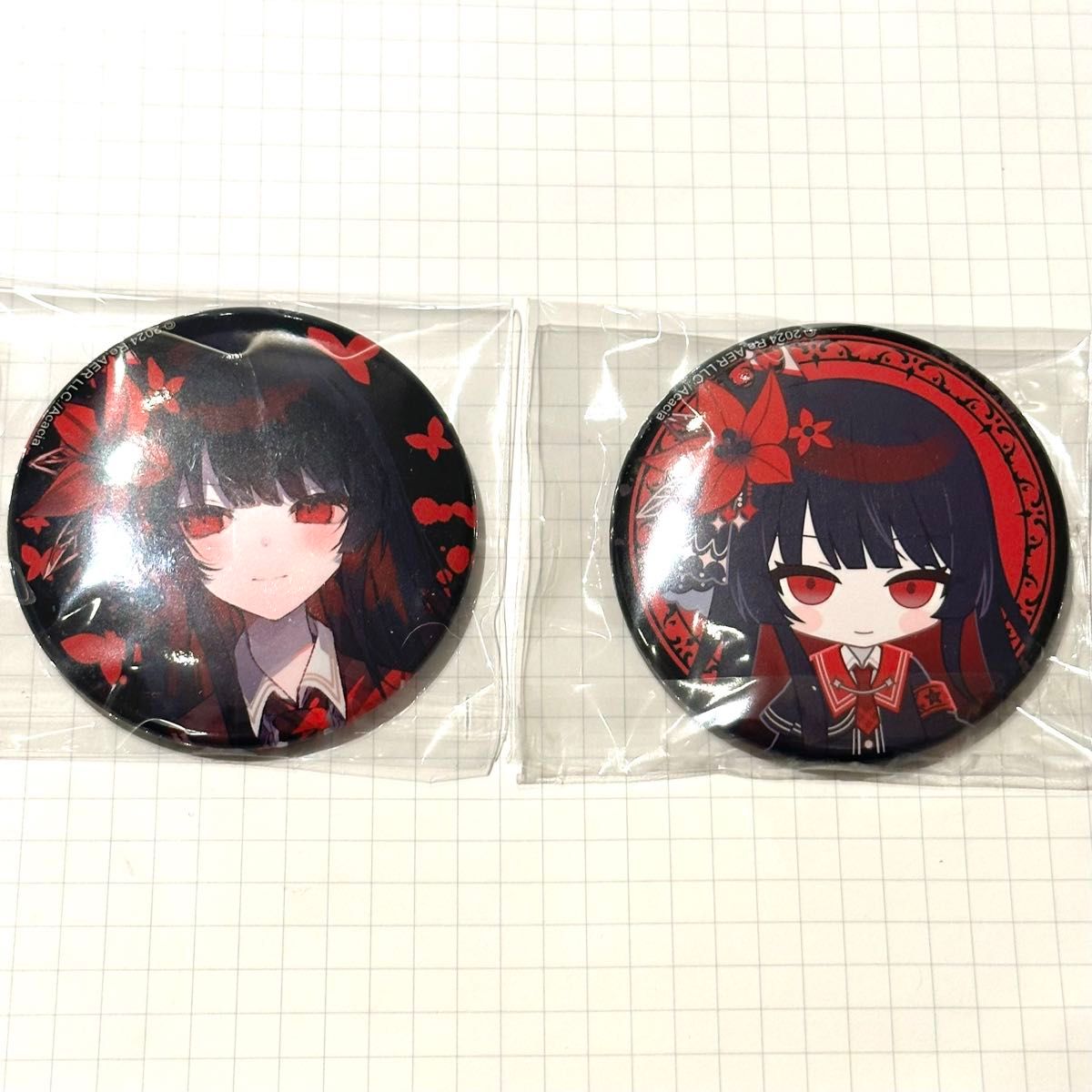 魔法少女ノ魔女裁判 中国カフェ 缶バッジ 二階堂ヒロ まのさば｜Yahoo