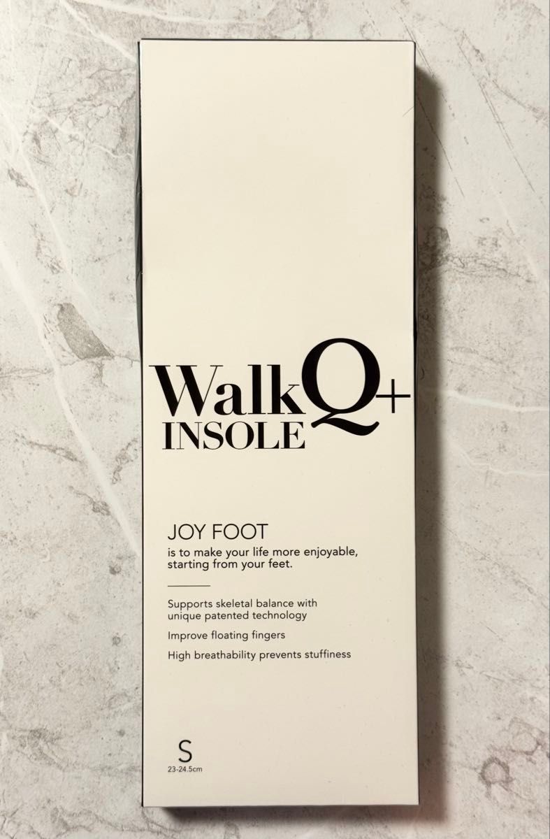 Walk Q+ インソール Sサイズ 23-24 5cm JOY FOOT ウォーキュット