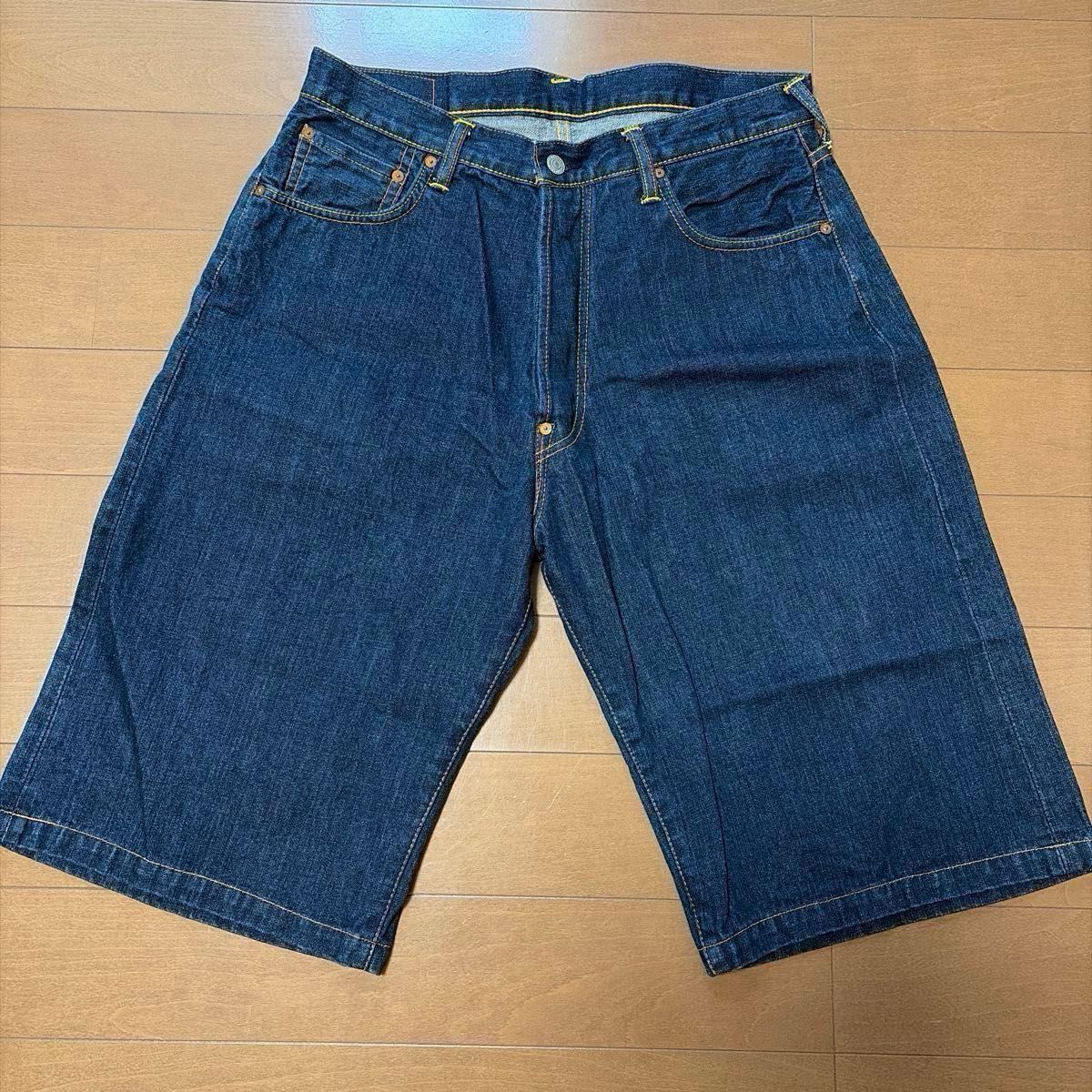 EVISU エヴィス ハーフパンツ ビッグカモメ デニム エビス 大黒｜Yahoo