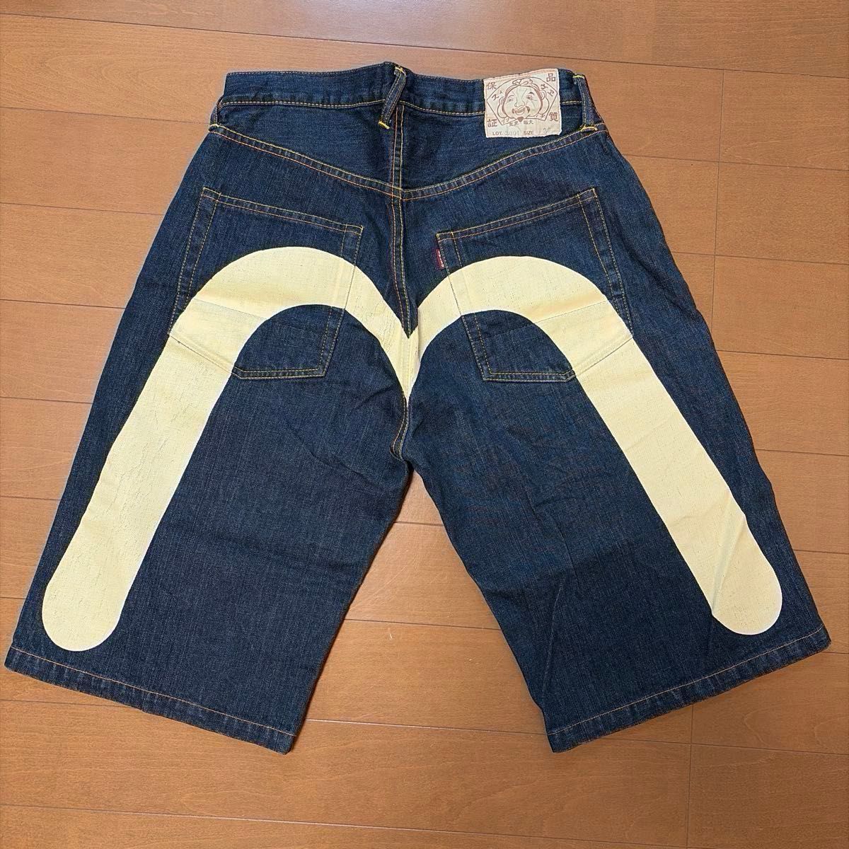 EVISU エヴィス ハーフパンツ ビッグカモメ デニム エビス 大黒｜Yahoo