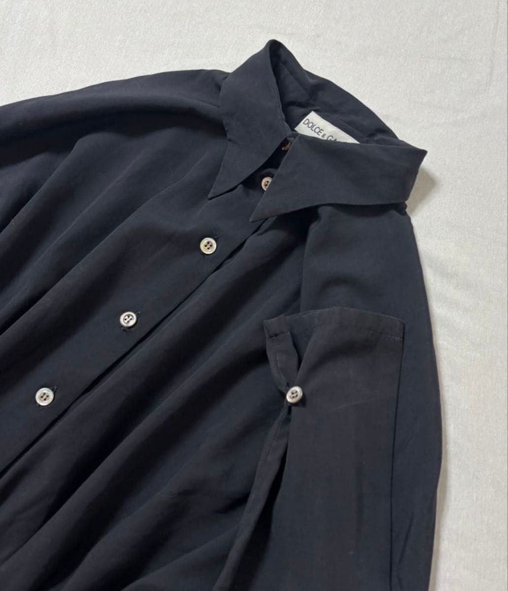 90s 希少アーカイブ DOLCE&GABBANA バルーン シャツ オンワード