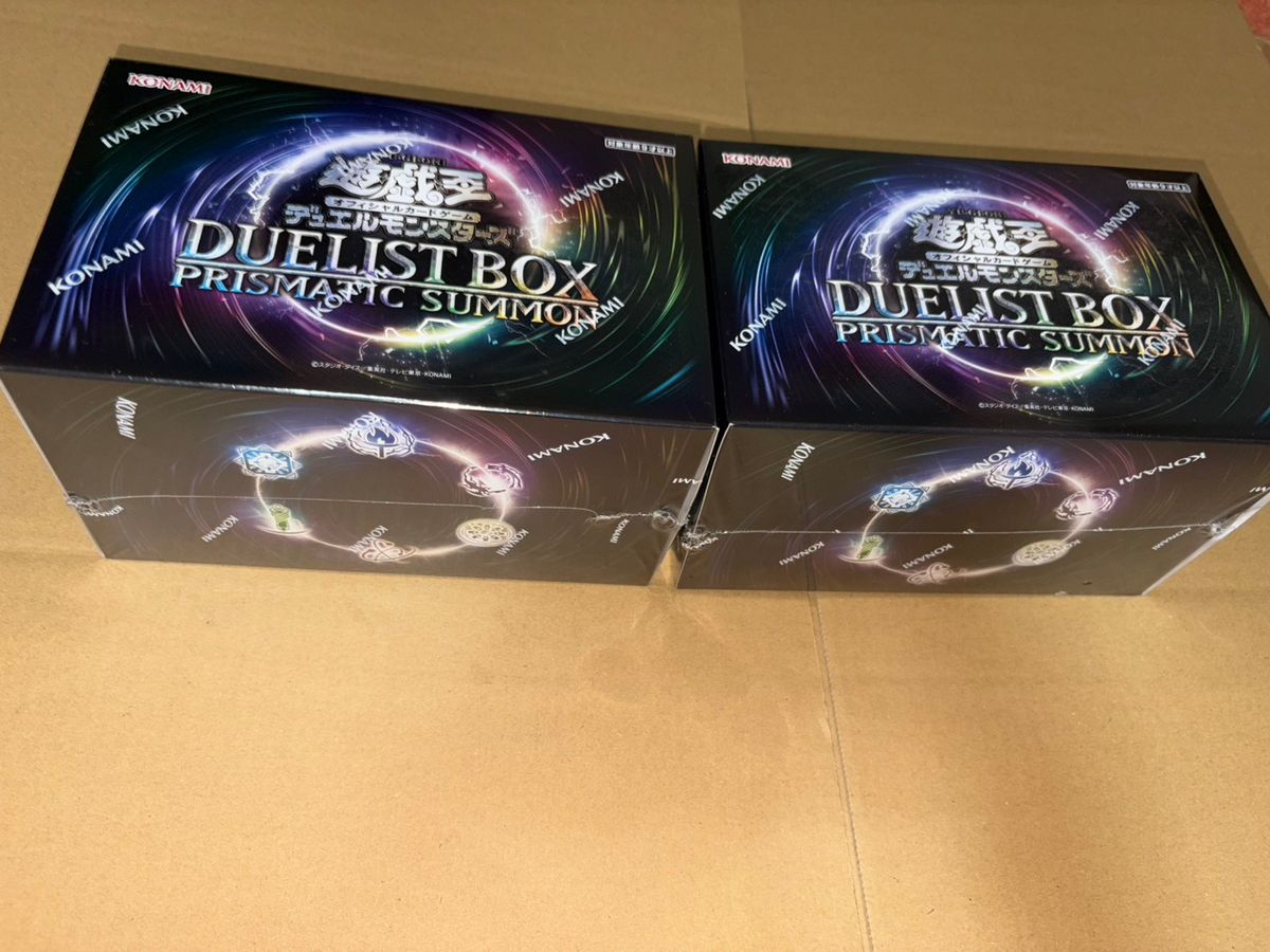 未開封カートン】遊戯王 デュエリストボックス プリズマティックサモン