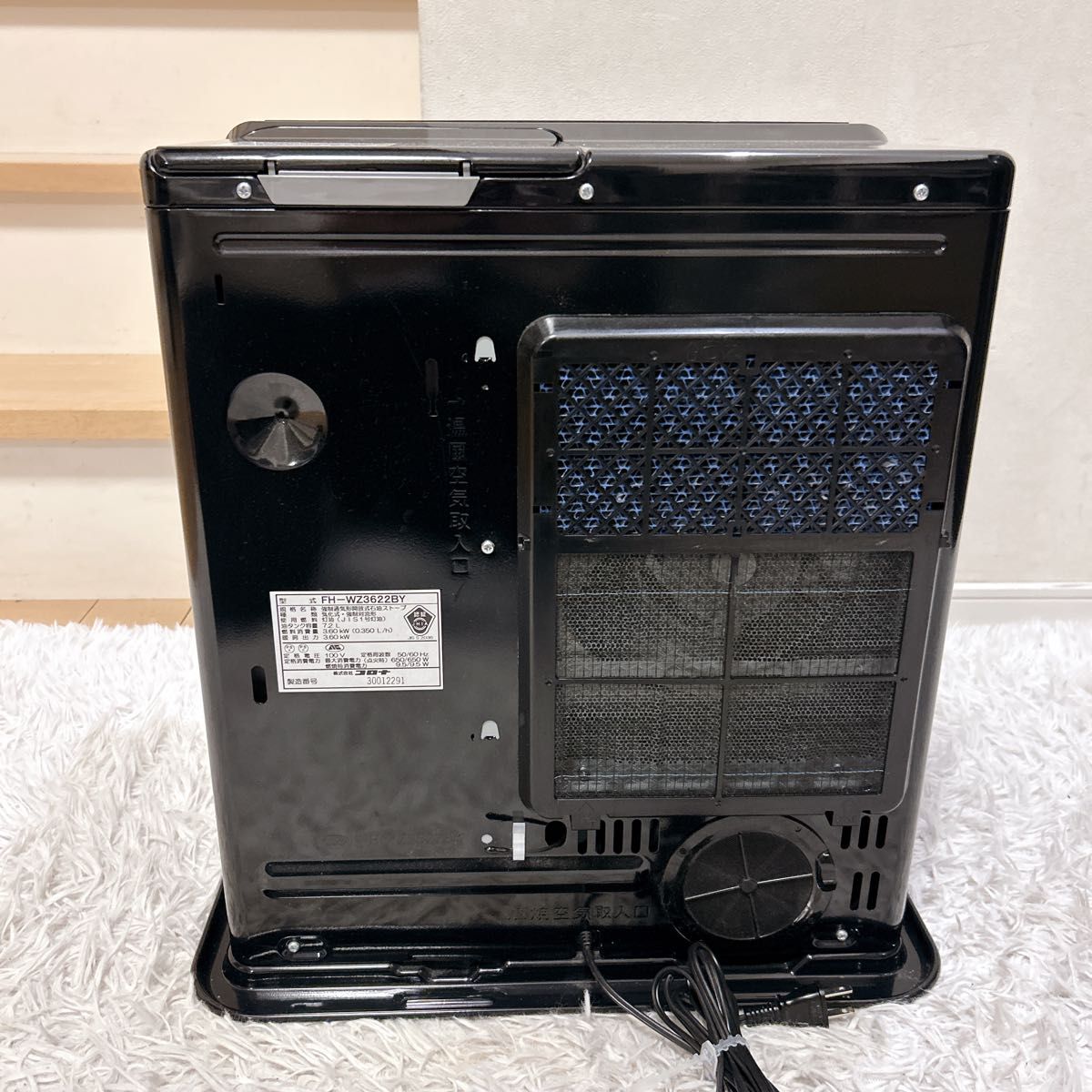 美品】コロナ 石油ストーブ FH-WZ3622BY 2022年製 石油ファンヒーター