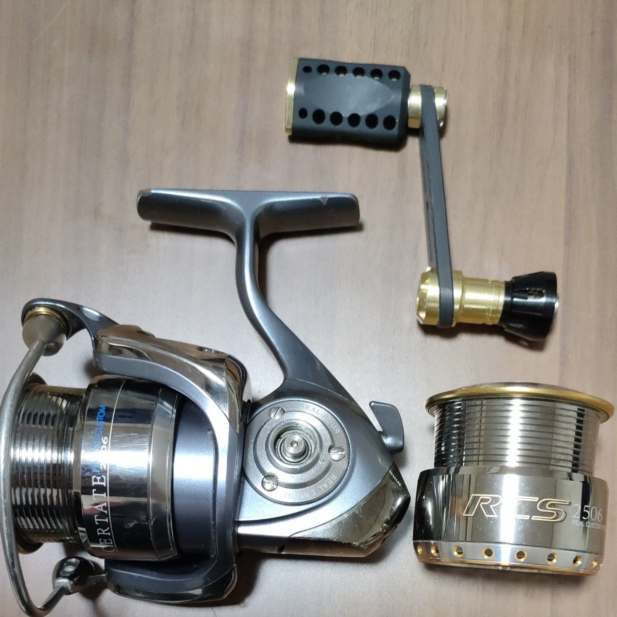 ダイワ セルテートフィネスカスタム2506＋RCS 2506エアスプール付き＋